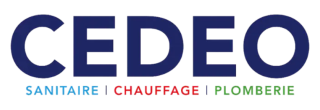 Logo Cedeo, fournisseur sanitaire, chauffage et plomberie de FUV Rénovation